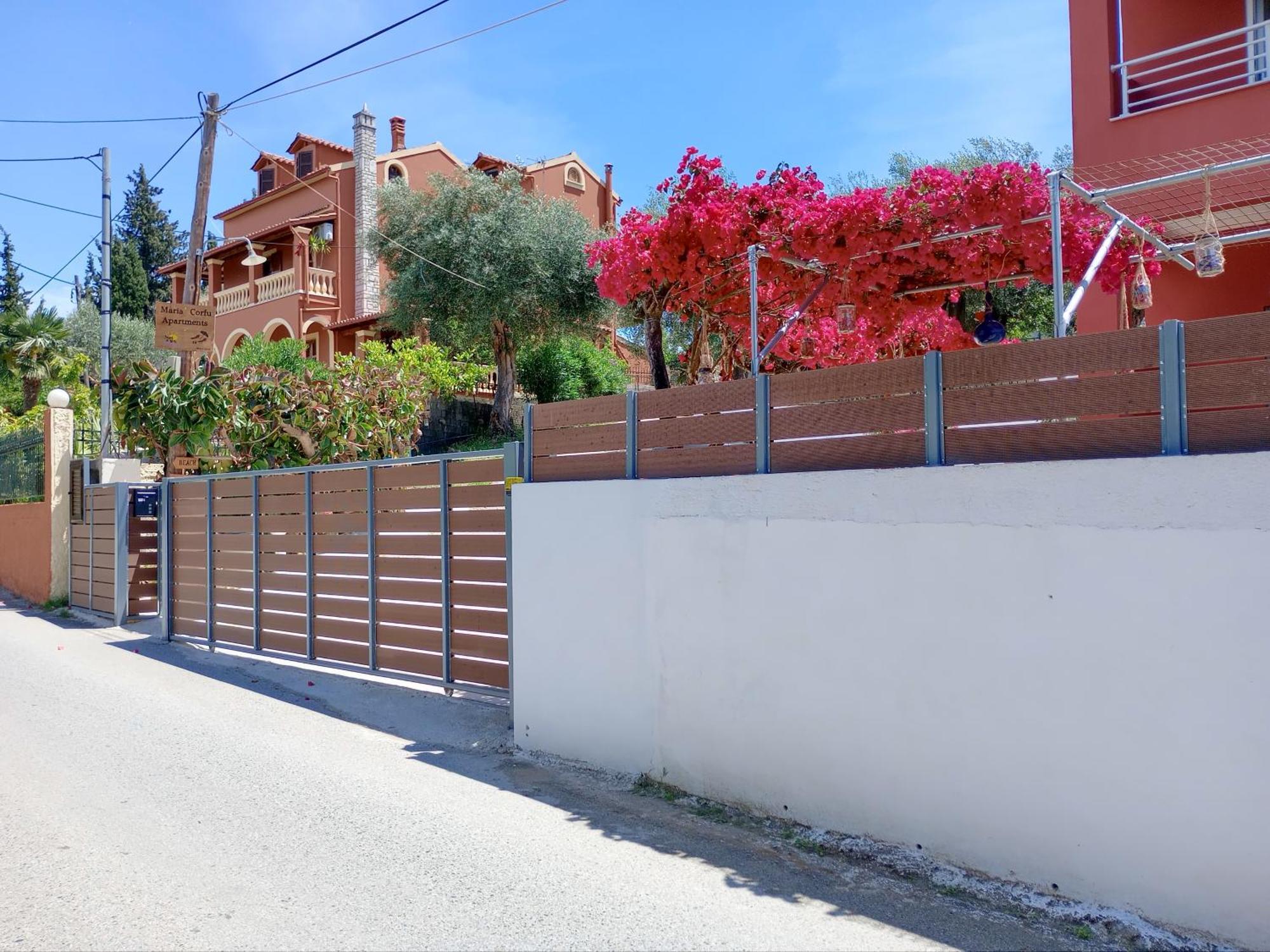 Maria Corfu Apartments Meszongí Kültér fotó